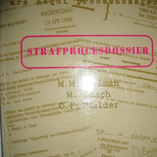 Strafprocesdossier