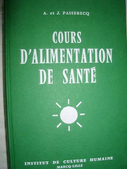 Cours d'alimentation de santé