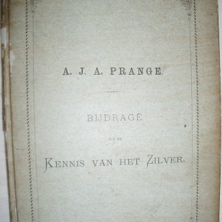 Bijdrage tot de kennis van het zilver