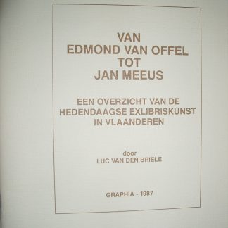 Van Edmon van Offel tot Jan Meeus