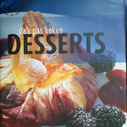 Da's pas koken: desserts