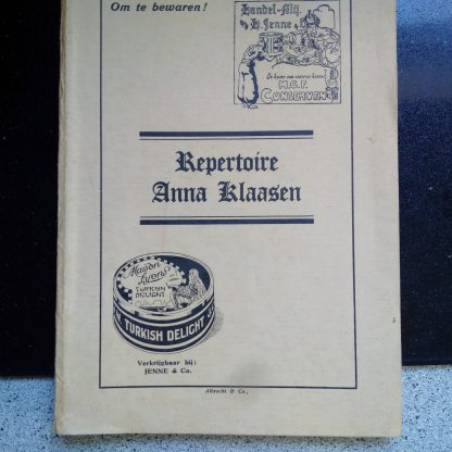 Repertoire Anna Klaasen