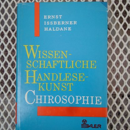 Chirosophie. Wissenschaftliche Handlesekunst