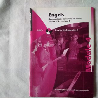 Engels. Communicatie in beroep en bedrijf niveau 3/4 leerjaar 1