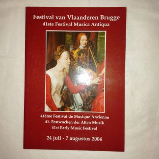 Festival van Vlaanderen Brugge. 41ste Festival Musica Antiqua
