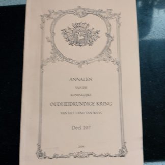 Annalen van de Koninklijke Oudheidkundige Kring van het Land van Waas deel 107