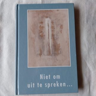 Niet om uit te spreken...