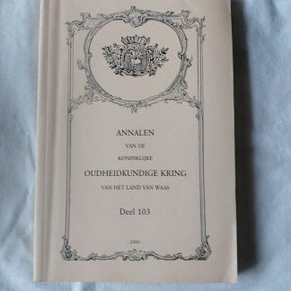 Annalen van de Koninklijke Oudheidkundige Kring van het Land van Waas deel 103