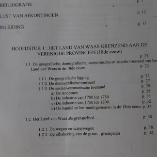 De smokkelhandel in het Land van Waas tijdens de 18de eeuw