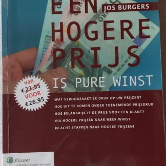 Een hogere prijs is pure winst