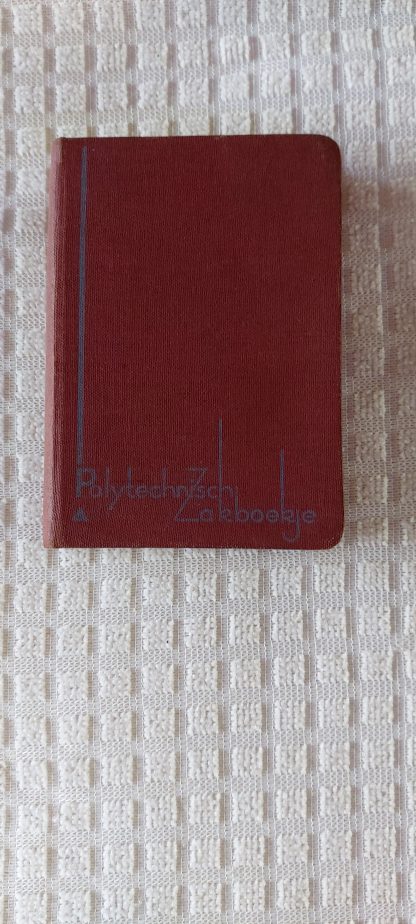 Het polytechnisch zakboekje van PBNA