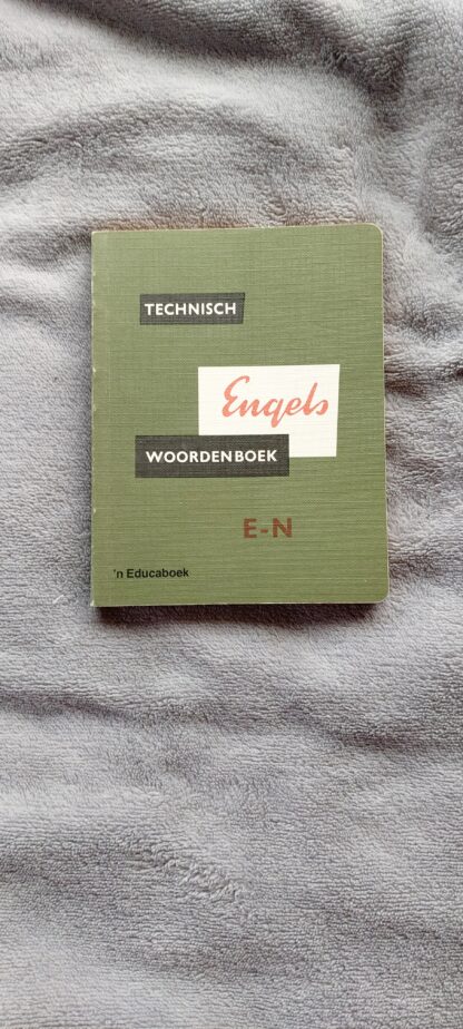 Technisch woordenboek Engels Nederlands