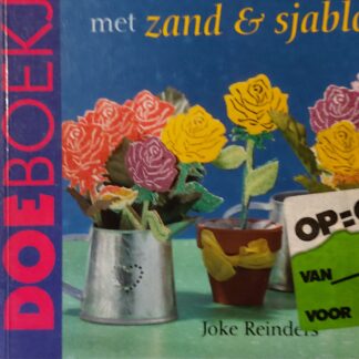 Gelukwensen met zand & sjablonen
