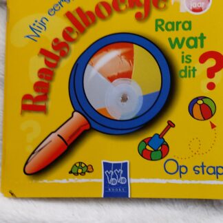 Mijn eerste raadselboekje. Rara wat is dit? Op stap