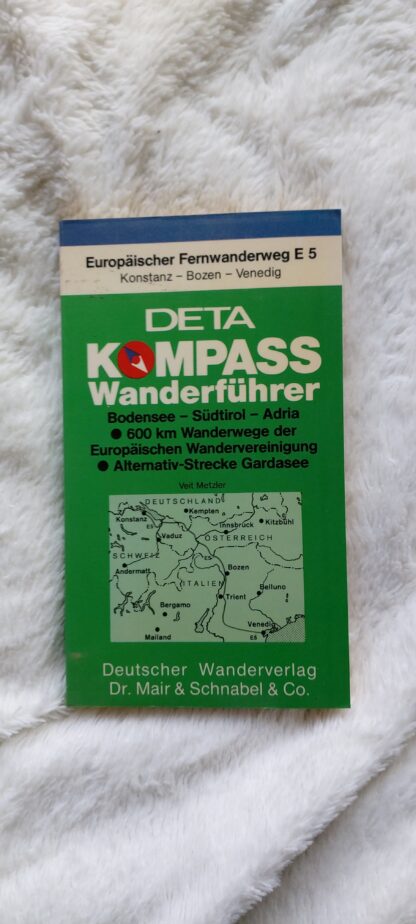 Kompass Wanderführer Fernwanderweg E 5