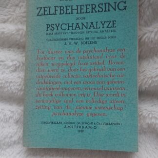 Zelfbeheersing door psychanalyse