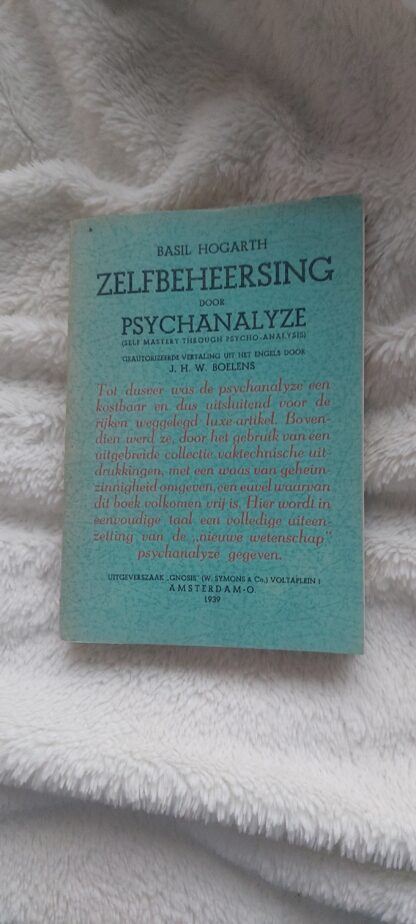 Zelfbeheersing door psychanalyse